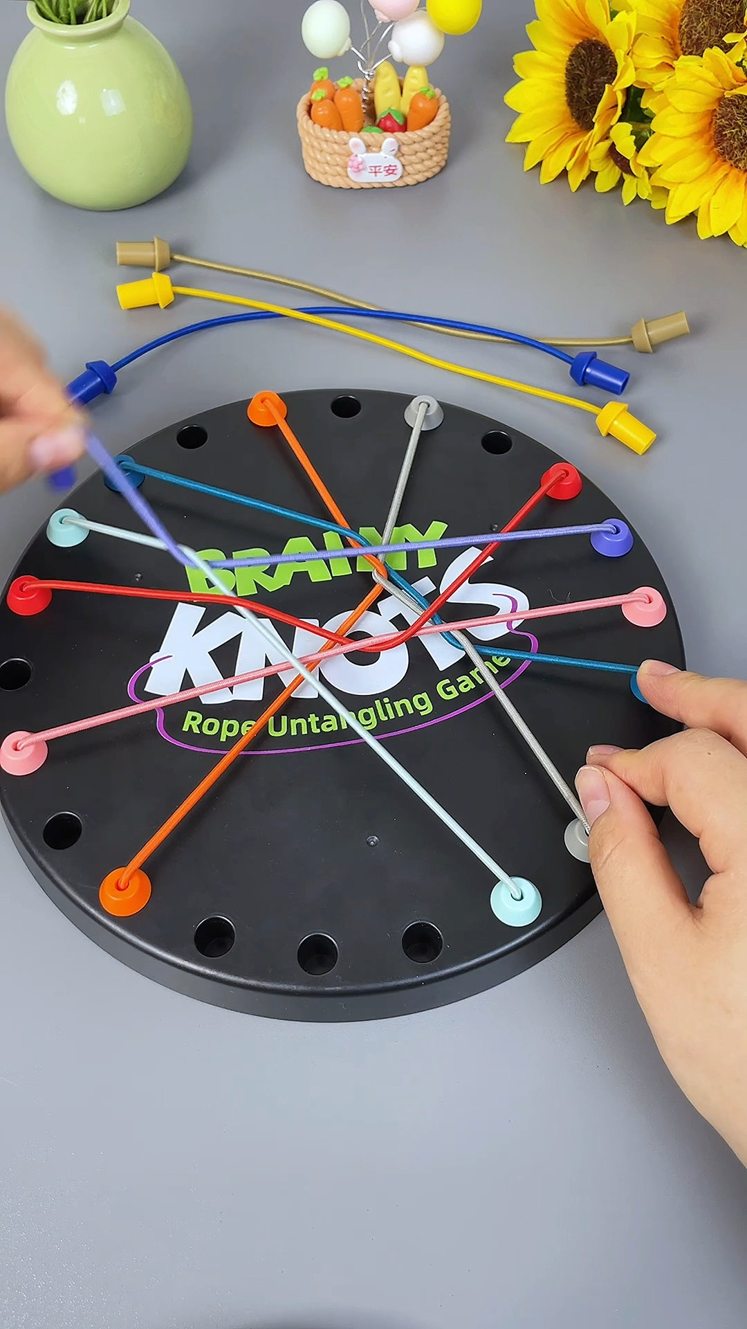 Solve the rope game (Solve the rope Introduction)